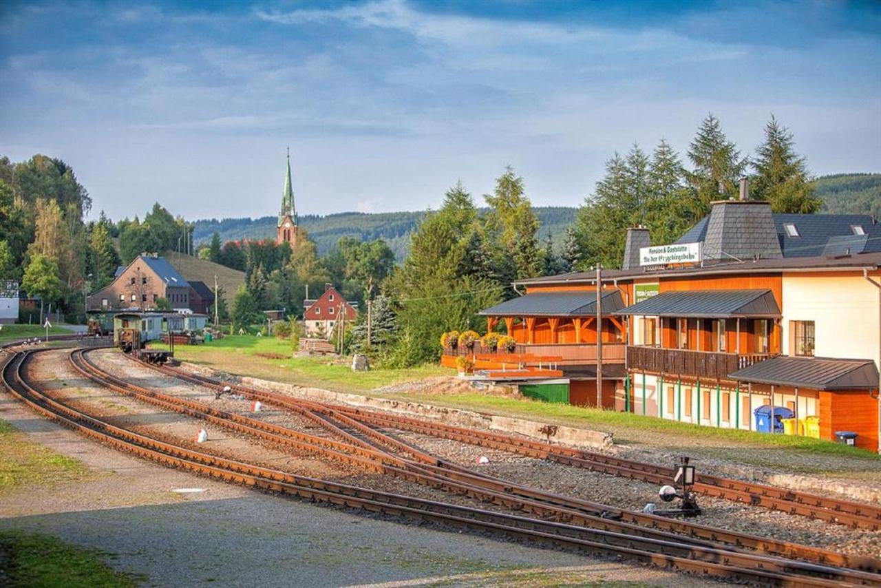 Pension An Der Erzgebirgsbahn Oberwiesenthal Εξωτερικό φωτογραφία